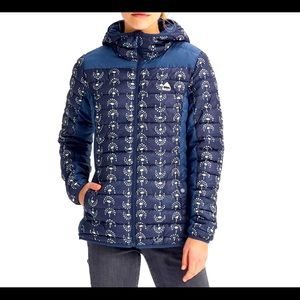 EC navy Burton Evergreen Hooded Jacket sz S